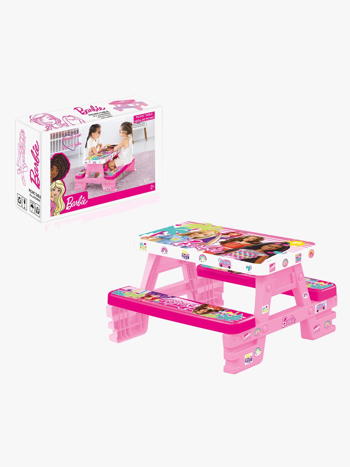 Dolu Barbie Picnicbord