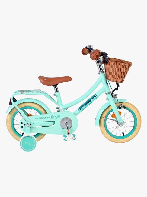 Volare Excellent Cykel med Kurv 12 Tommer, Grøn