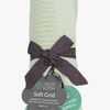 Vinter & Bloom Soft Grid EKO Hæklet Babytæppe, Tender Green