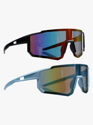 CarloBaby Solbriller Turbo 2-pak 4-8 År, Sort/Blå