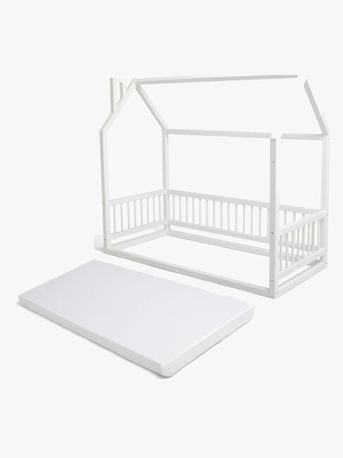 Minitude Nordic Mason Juniorseng med BabyMatex Carpathia Madras 70x160 cm