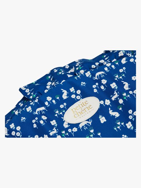 Petite Chérie Legetæppe Flæser Ø80, Deep Blue