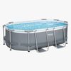 Bestway Power Steel Oval poolsæt 305x200x84 cm