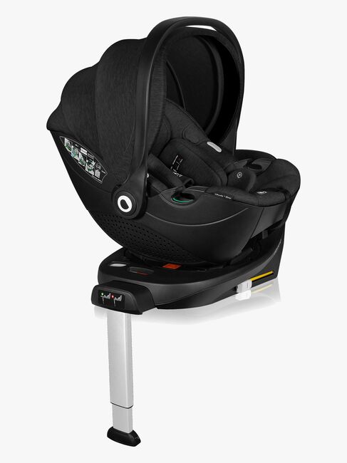 Lionelo Moxie i-Size Autostol Baby inkl. Base, Black Carbon