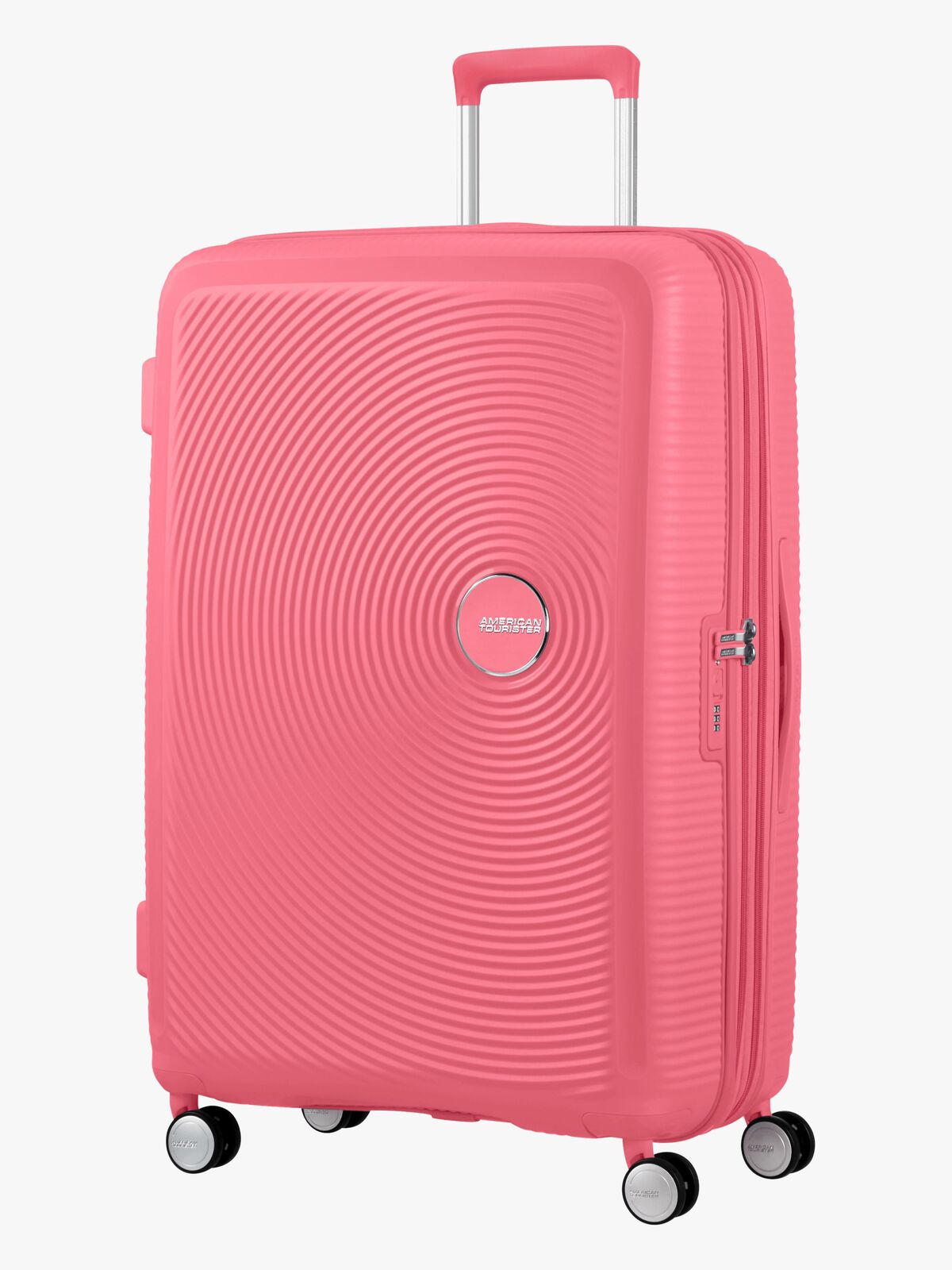 American Tourister Soundbox Spinner Kuffert 97L, Sun Kissed Coral