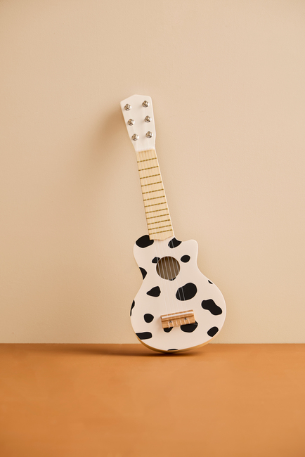 Kid's Concept Legetøjsguitar, Sort/Hvid