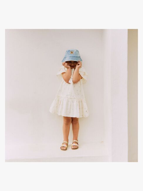 Wheat Clara Sandaler, Grey