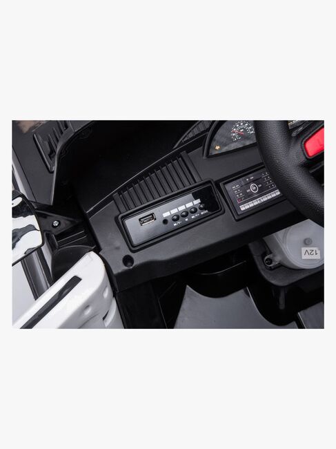 Azeno Elbil Politibil SUV 12V, Sort