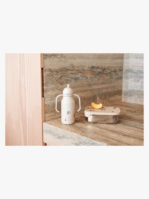 LIEWOOD Arthur  Mønstret Madkasse, Peach/Sea Shell