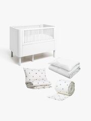 Alice & Fox JUNE Vokseseng inkl Sengesæt ADORA 100x130, Dream White