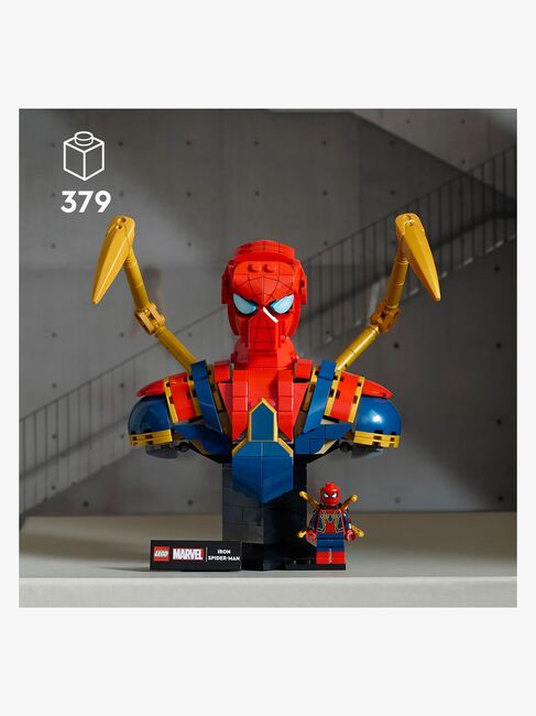 LEGO Super Heroes 76326 Iron Spider-Man-buste