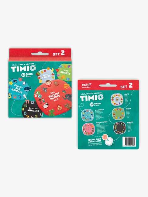 TIMIO Skivepakke 2, Tal Former & Frugter 5-i-1