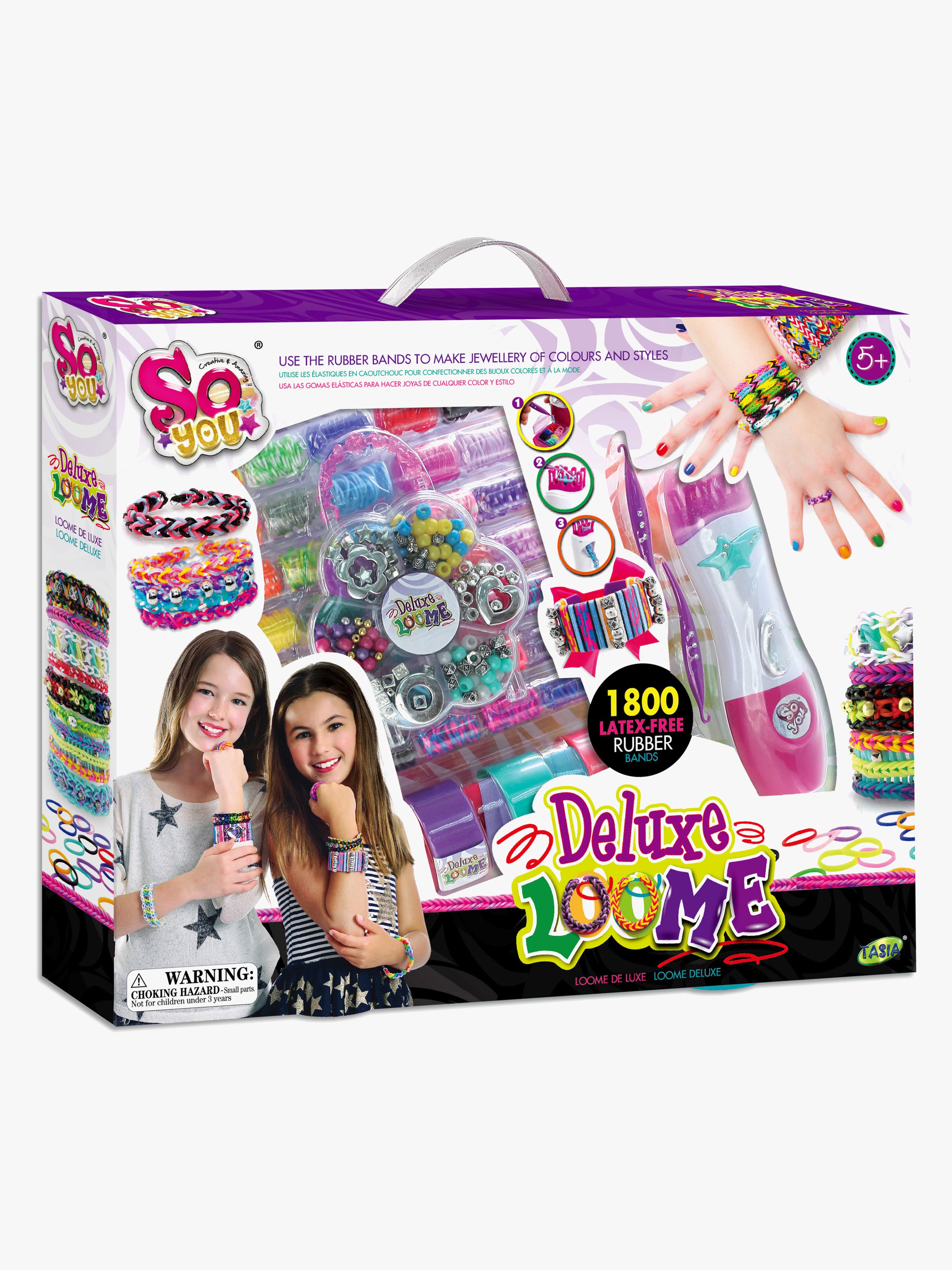 So Beads Kreasæt Armbånd &  Perler 1800 Dele