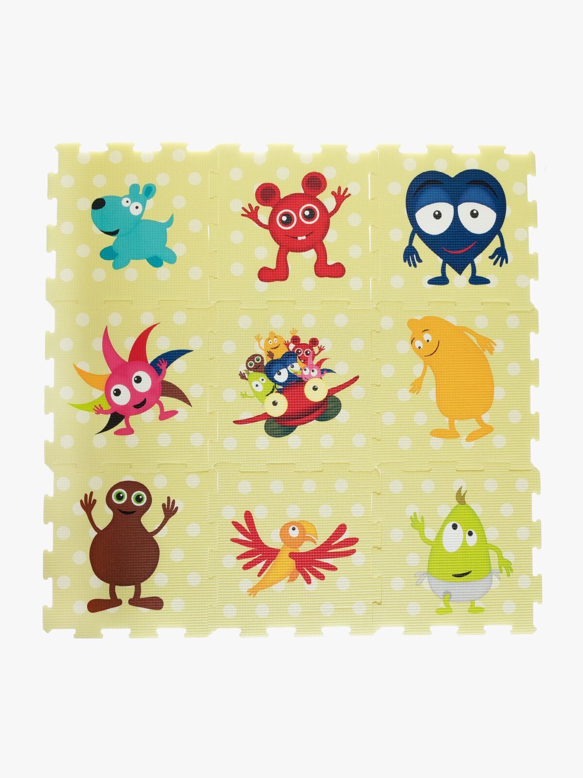 Babblarna Puslespilsmåtte 9 Brikker