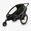 Hamax Outback ONE Cykelanhænger, Green/Black
