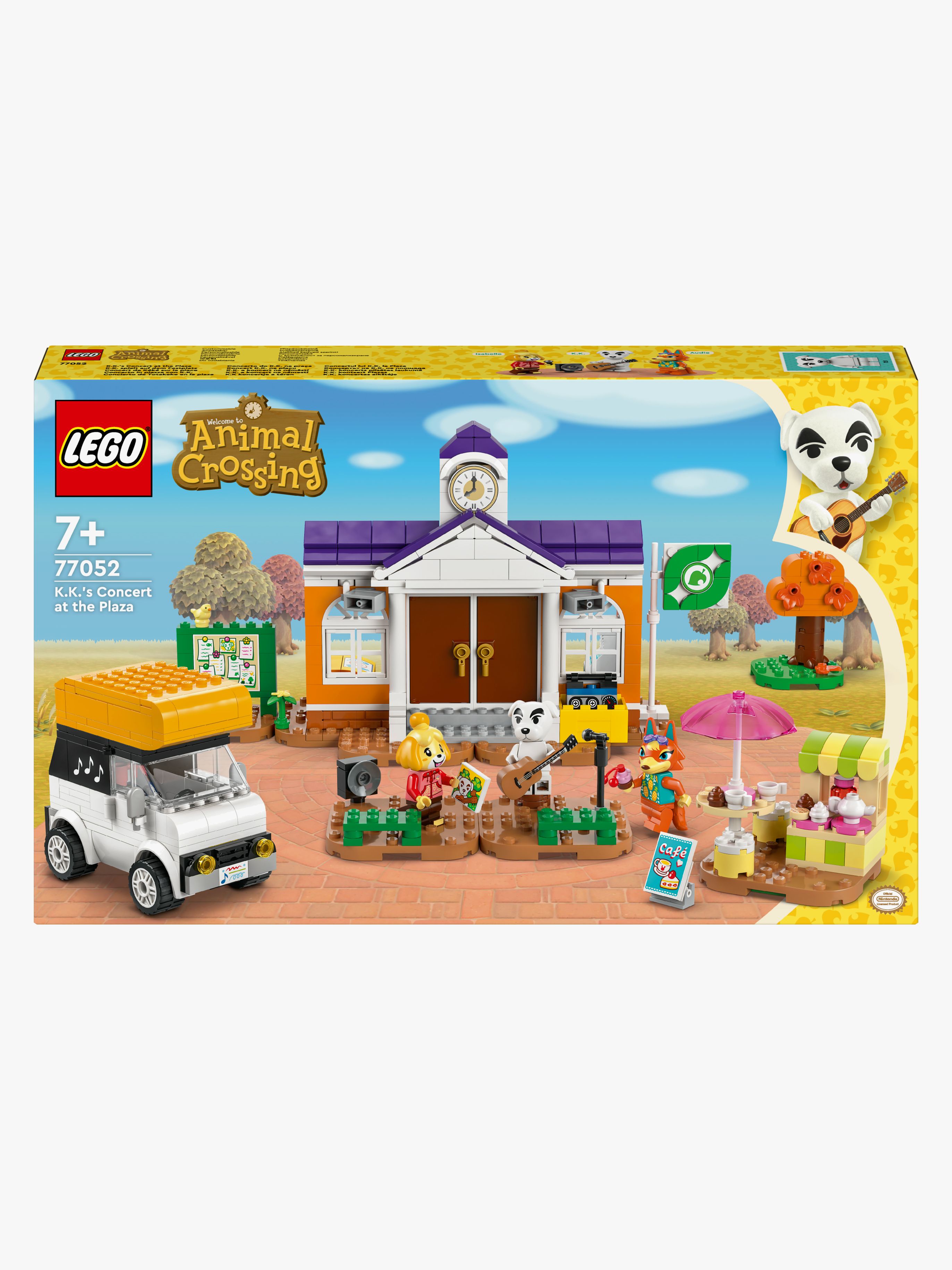 LEGO Animal Crossing 77052 K.K.'s koncert på bytorvet