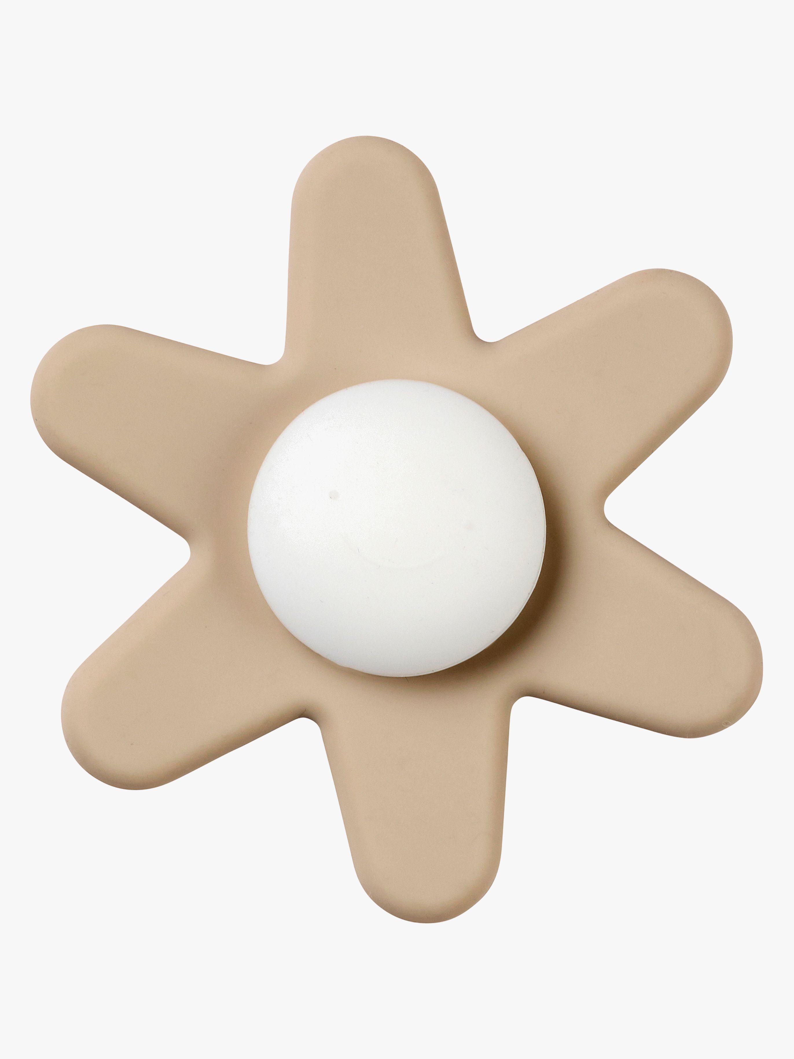 Nattou Soft Silicone Spinner med Sugekop, Clay