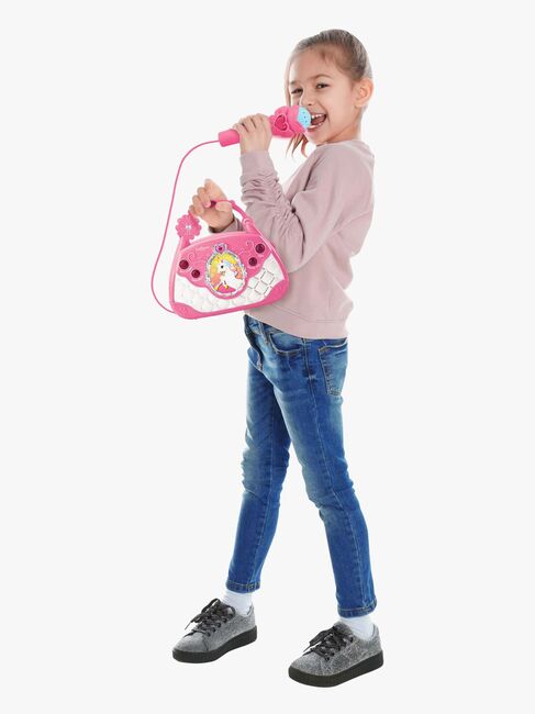 Lexibook Unicorn Højtaler m. Mikrofon, Håndtaske