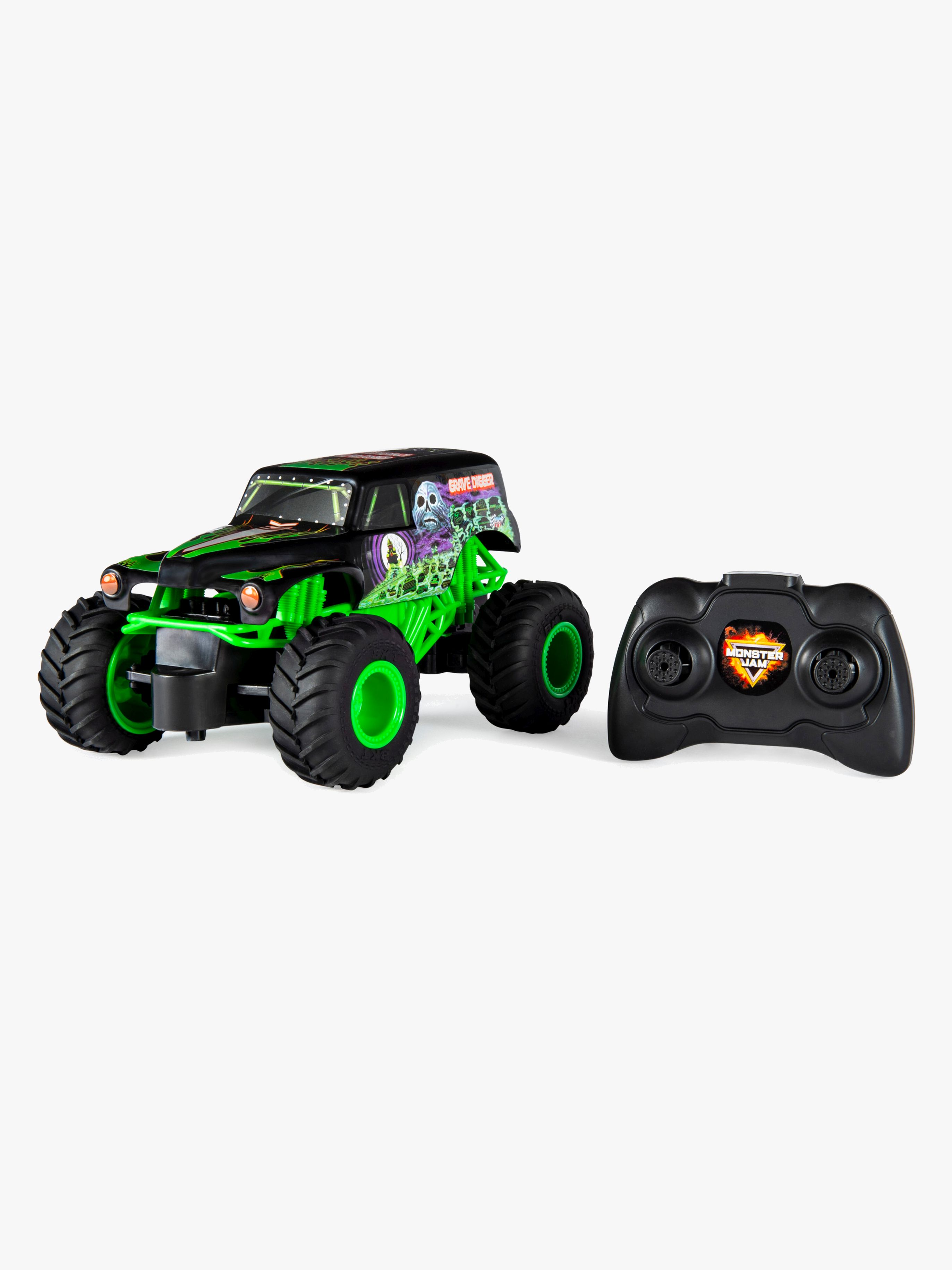 Monster Jam Fjernstyret Bil Grave Digger 1:24