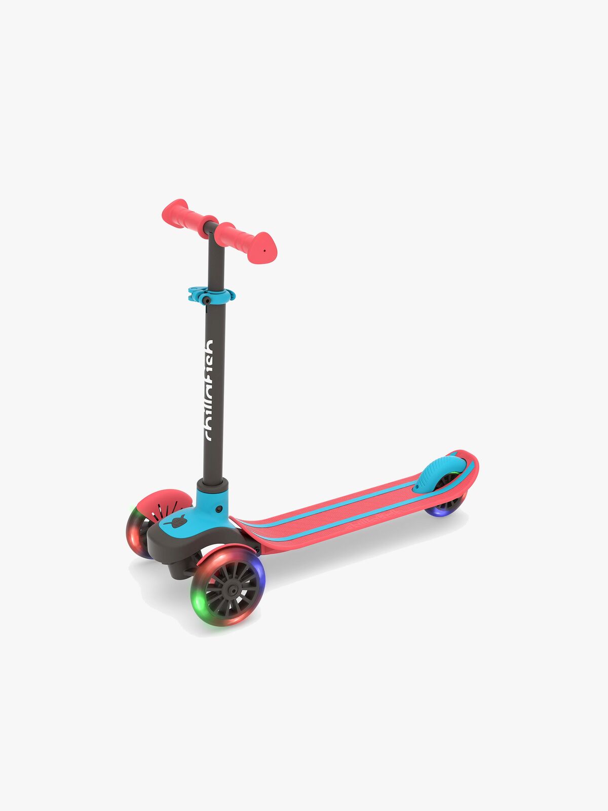 Chillafish Scotti Glow Løbehjul, Red