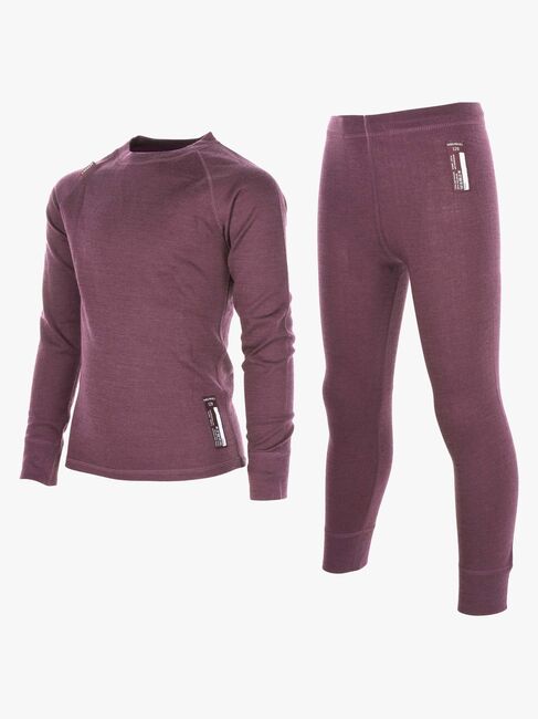 Lindberg Merino Skiundertøj JR Merinomix, Dry Rose
