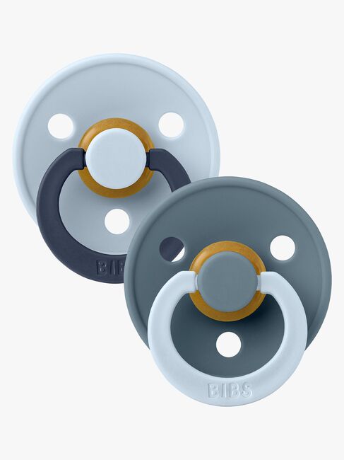 BIBS Studio Colour Fusion Sut 2-pak Str. 3, Baby Blue Petrol mix