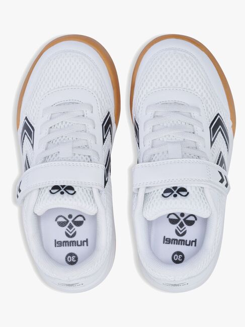 Hummel Multiplay Flex Vc Jr Træningssko, Sort/Hvid