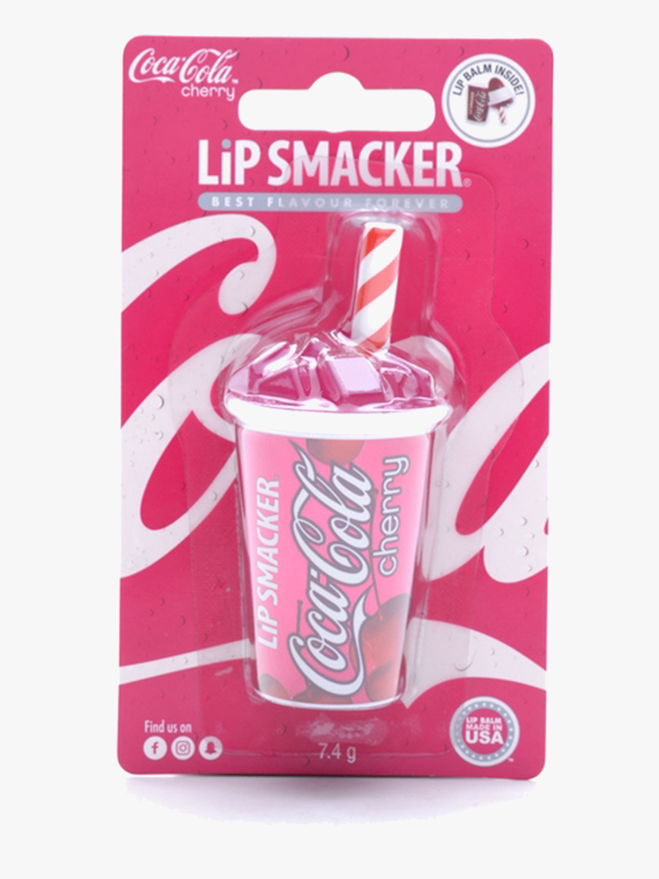 Lip Smacker Coca-Cola Kop Læbepomade Kirsebær