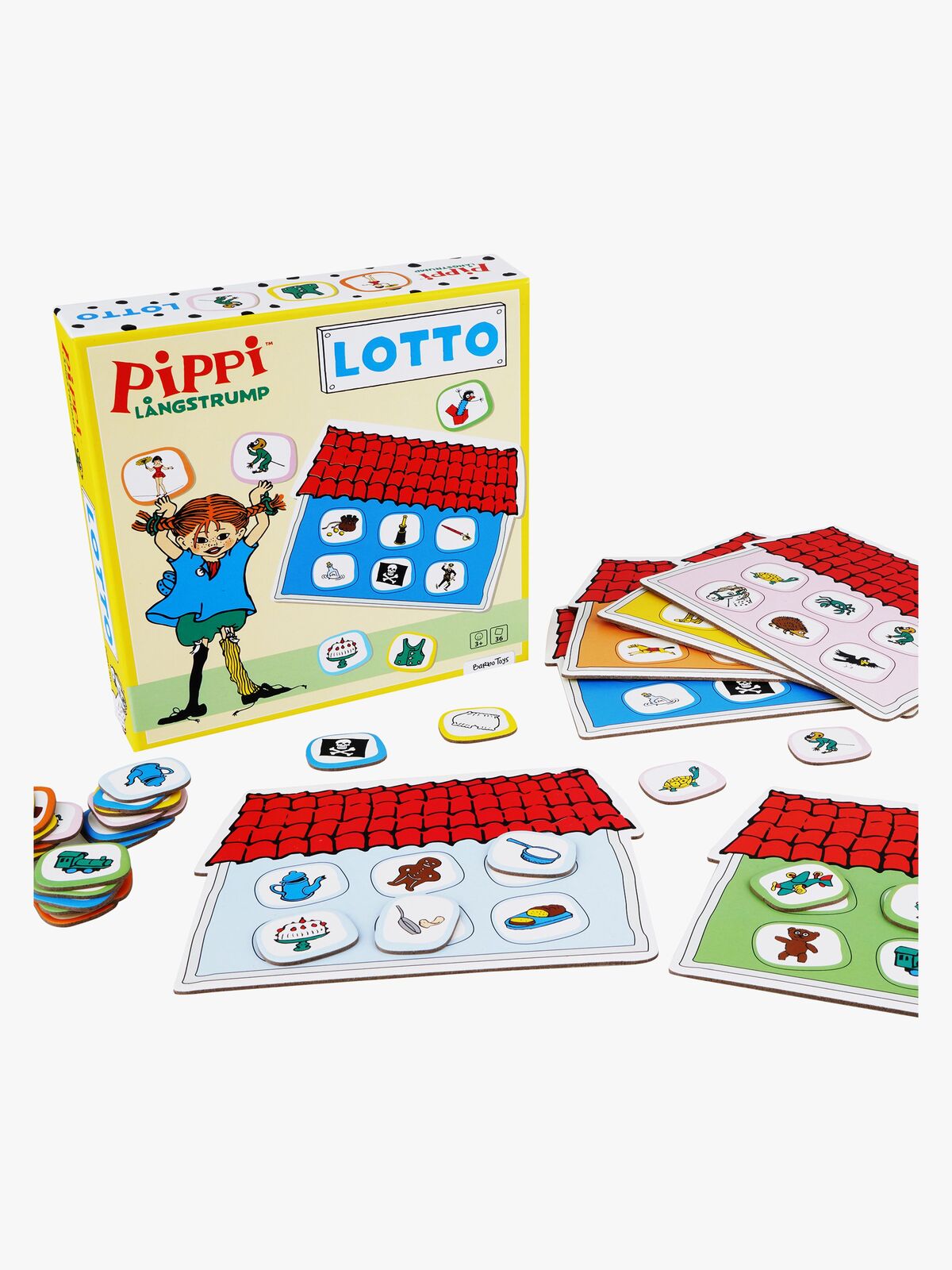Pippi Langstrømpe Pippi Langstrømpe Lotto Spil
