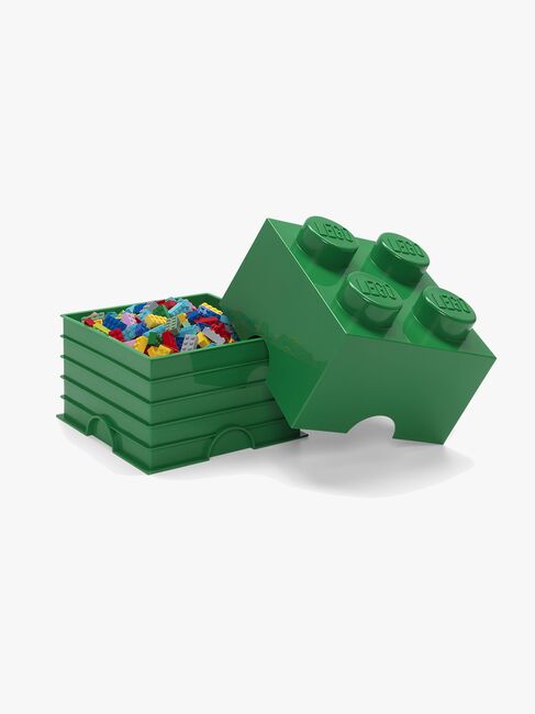 LEGO Opbevaringskasse 4, Grøn