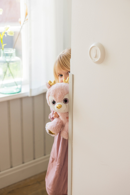 Teddykompaniet Bamse 30 cm Dådyr Ronja, Pink