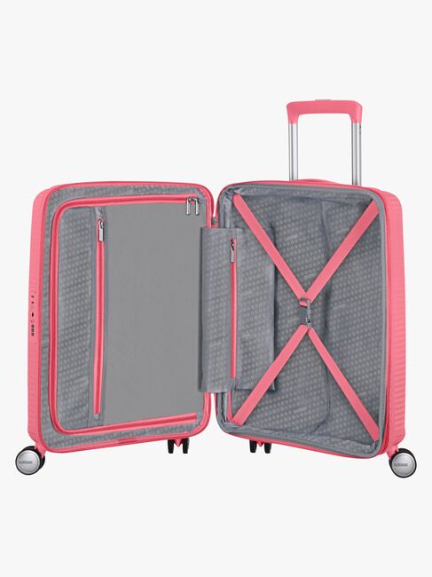 American Tourister Soundbox Spinner Kuffert 35,5-41L, Sun Kissed Coral