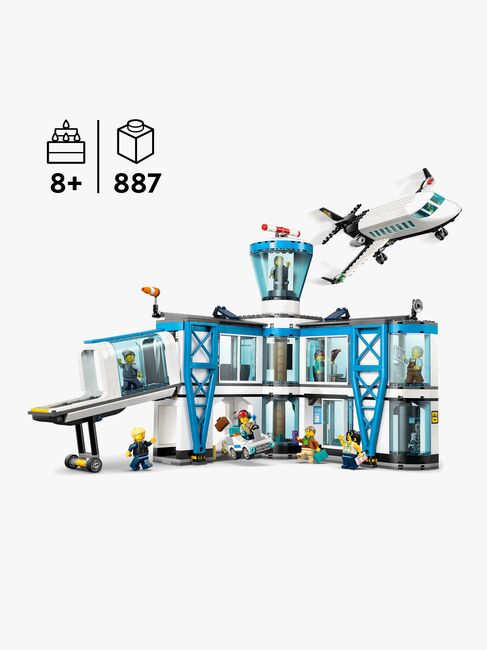 LEGO City 60502 Lufthavn med fly