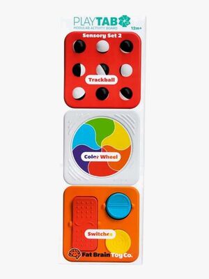 Fat Brain Play Tab Sensorisk Aktivitetslegetøj Set 2