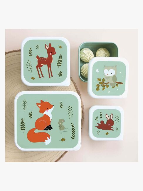 A Little Lovely Company Madkasse-sæt, Skovens Venner