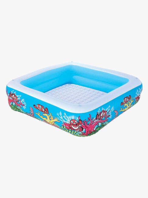 Bestway Børnepool m. Solbeskyttelse 147, Blå