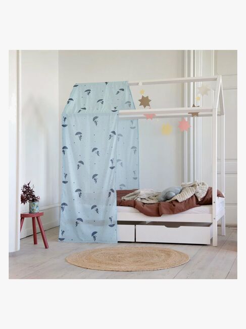 Hoppekids Ole Lukoie Sengegardin 70x160, Blå