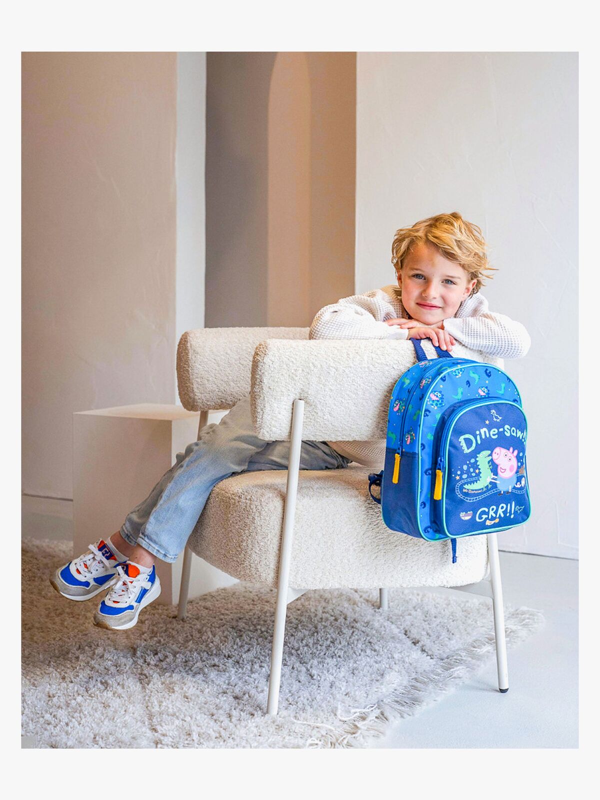 Gurli Gris Rygsæk Play With George, Blå