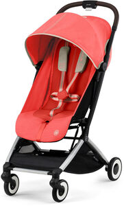 Cybex ORFEO Klapvogn, Hibiscus Red/Silver