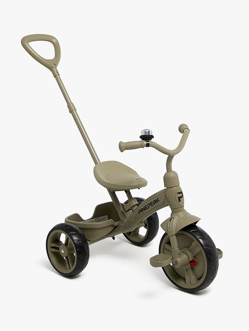 Pinepeak Mono Tri 2-i-1 Trehjulet Cykel, Olivengrøn