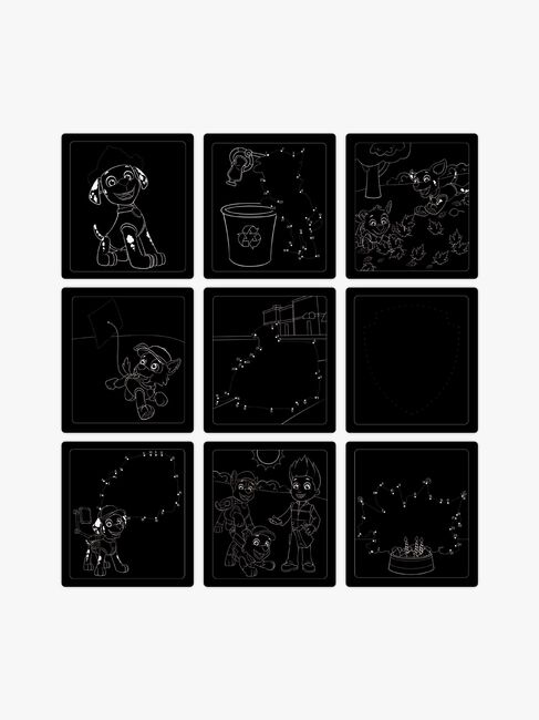 Melissa & Doug Paw Patrol Scratch Art Aktivitetssæt 3-pak