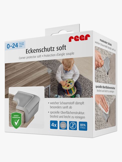 Reer Blød Hjørnebeskytter, Grå