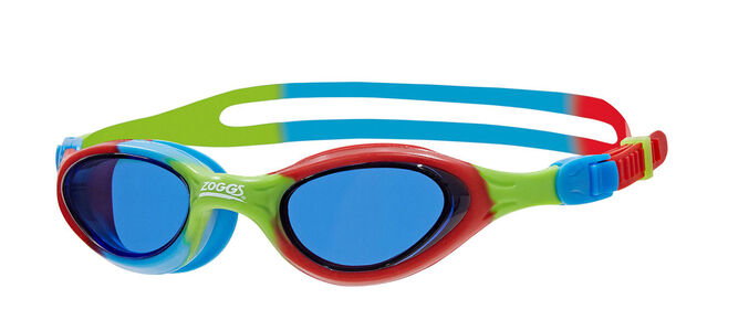 Zoggs Svømmebriller Super Seal , Rød/Blå/Grøn