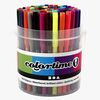 Colortime Tusser med 2 mm Filtspids, Blandede Farver, 100 stk.