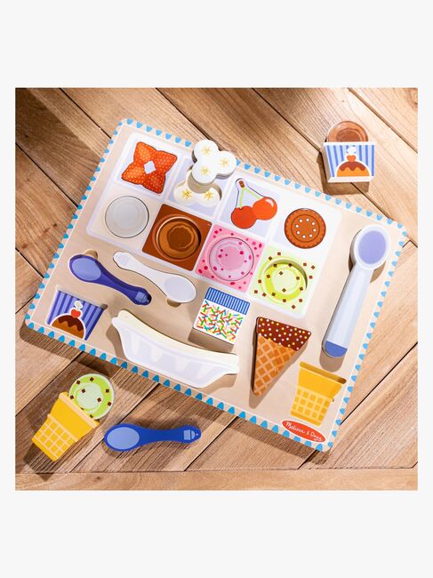 Melissa & Doug Magnetisk Puslespil & Legesæt Is 16 Dele