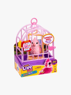 Little Live Pets Legesæt My Really Real Bird & Cage, Rosie