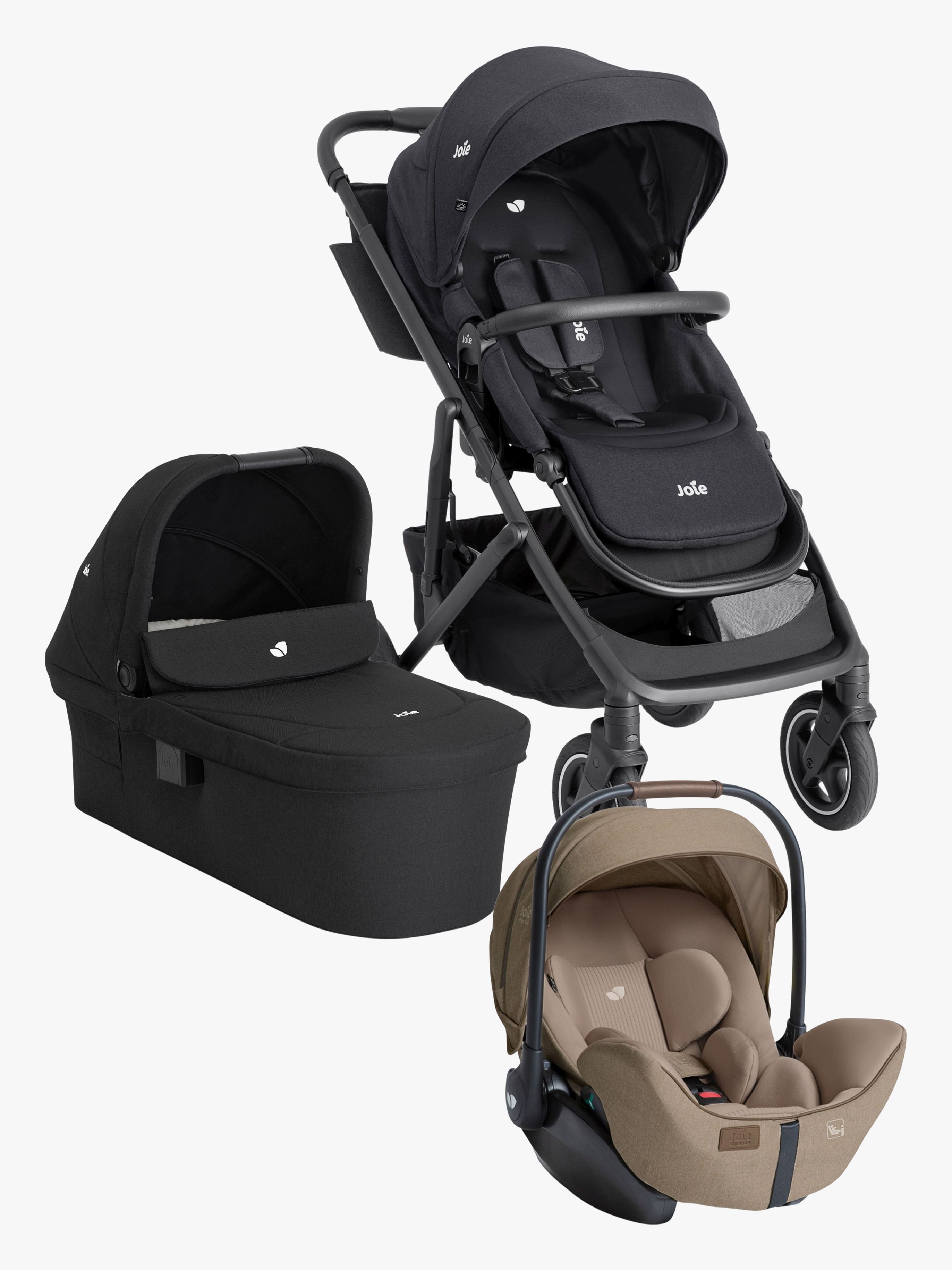 Joie Elara/Ramble Duovogn inkl. i-Level Pro Autostol Baby, Sandstone