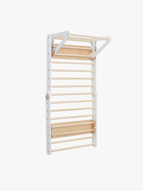 Duck Woodworks Klatretrekant Væg, Hvid