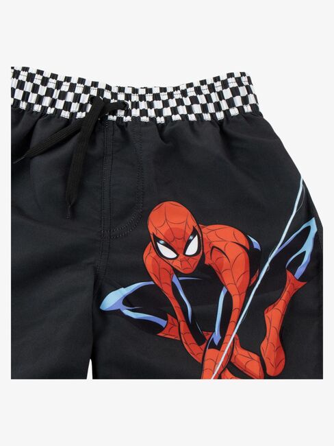 Marvel Badeshorts, Sort