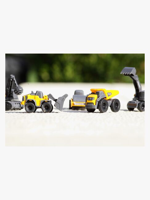 Dickie Toys Volvo Sæt Arbejdsmaskine 5-pak